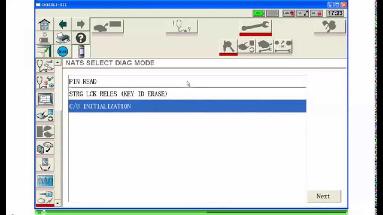 nissan consult 1 software